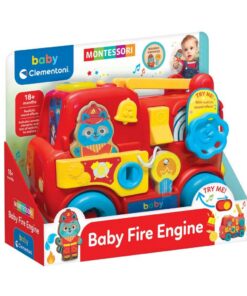 Clementoni Baby Educatief Montessori Brandweerwagen + Licht en Geluid