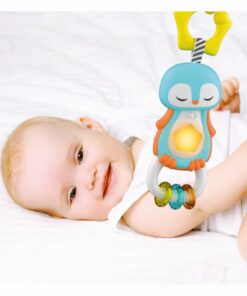 Alternative view of Clementoni Baby Pinguïn Rammelaar + Licht en Geluid