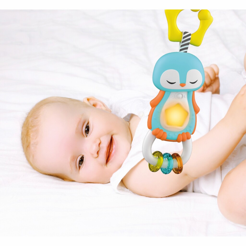 Clementoni Baby Pinguïn Rammelaar + Licht en Geluid - Image 2