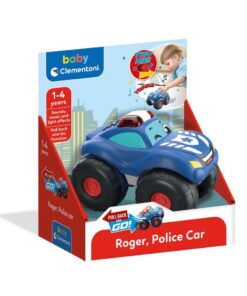 Clementoni Baby Politie Auto Roger + Licht en Geluid