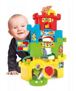 Clementoni Baby Stapeltoren Kasteel met Ballenbaan + Bal