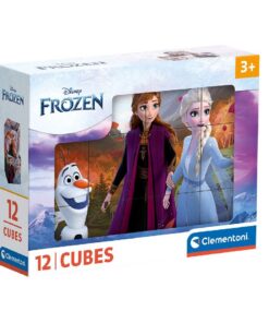Clementoni Blokpuzzel Disney Frozen 12 Blokken