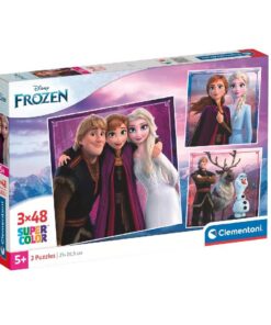 Clementoni Disney Frozen Puzzel 3x48 Stuks