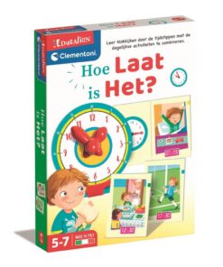Clementoni Education Hoe Laat Is Het?
