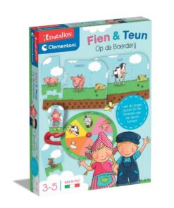 Clementoni Fien en Teun Op De Boerderij Puzzelspel