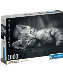 Clementoni High Quality Collection Puzzel Kitten 1000 Stukjes + Poster
