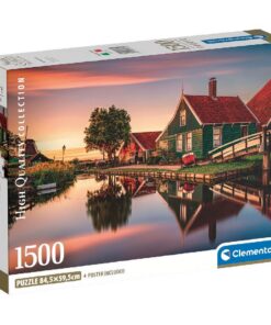 Clementoni High Quality Collection Puzzel Zaanse Schans 1500 Stukjes