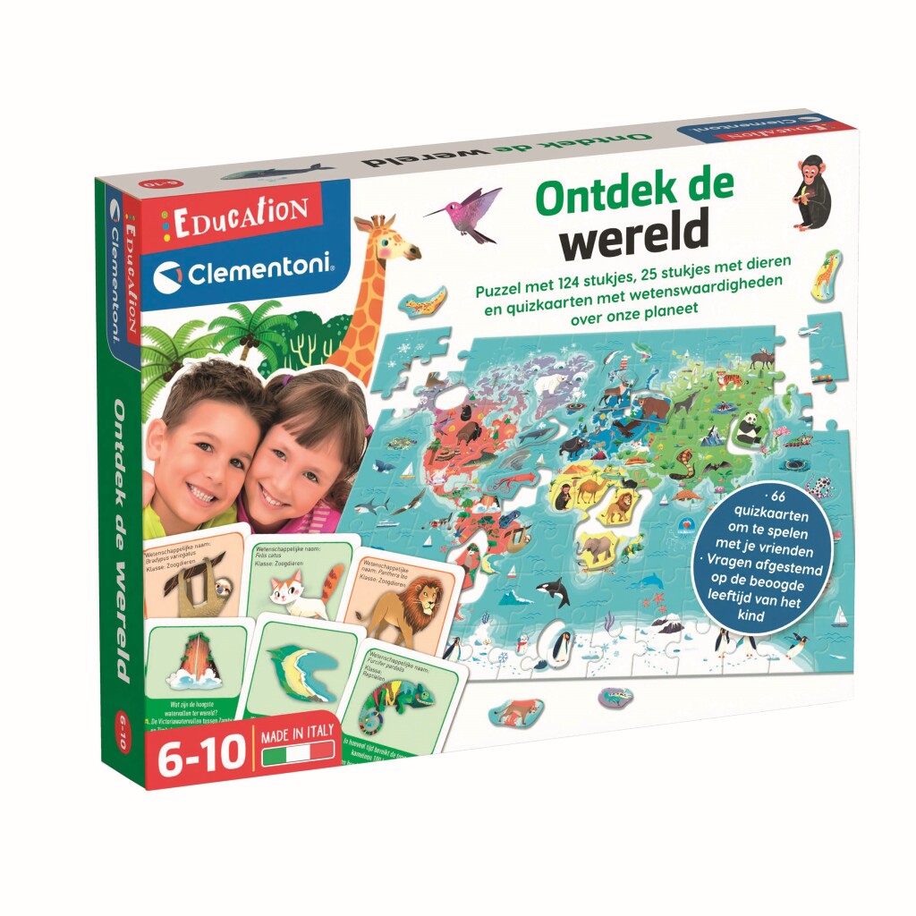 Clementoni Ontdek de Wereld Dierenspel - Image 3