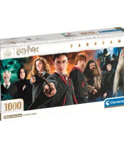 Clementoni Panorama Puzzel Harry Potter 1000 Stukjes + Poster