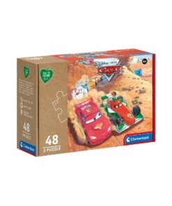 Clementoni Puzzel Disney Cars 3x48 Stukjes