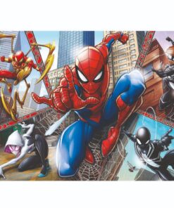 Alternative view of Clementoni Supercolor Puzzel Spiderman 2x60 Stukjes