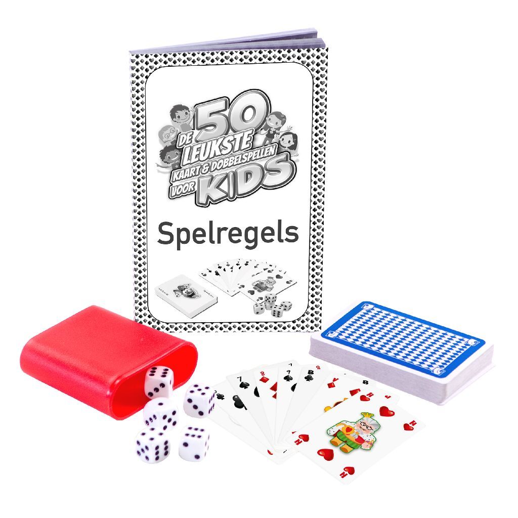 Clown Games Kids 50 Kaart&Dobbel Spellen - Image 3