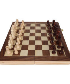 Alternative view of Clown Games Luxe Houten Schaakset