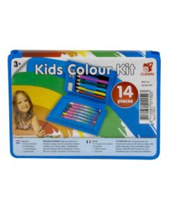Alternative view of Clown Kinder Kleurkoffer 14-delig