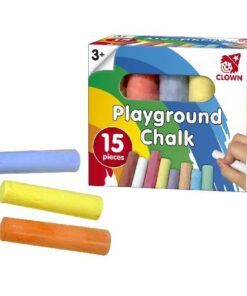 Clown Stoepkrijt 15 stuks