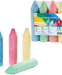 Clown Super Stoepkrijt 4 Stuks