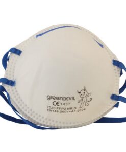 Connex FFP2 Stofmaskers 2 Stuks Wit/Blauw