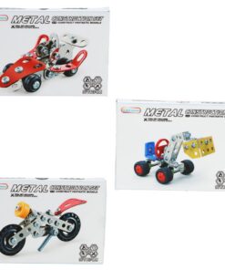 Constructieset Metalen Voertuigen Assorti