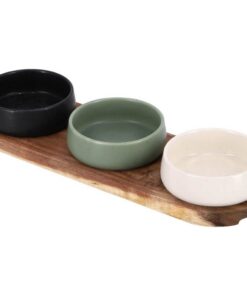 Alternative view of CosyandTrendy Serveerplank 34x10.5 cm Keramiek/Hout