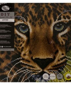 Alternative view of Craft Buddy Crystal Art Luipaard 30x30 cm