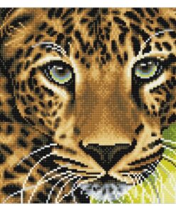 Craft Buddy Crystal Art Luipaard 30x30 cm