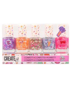 Create It Confetti Nagellak 5 Stuks