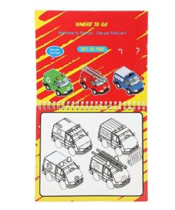 Alternative view of Creativity Kleuren met Water Boek Voertuigen