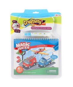 Creativity Kleuren met Water Boek Voertuigen
