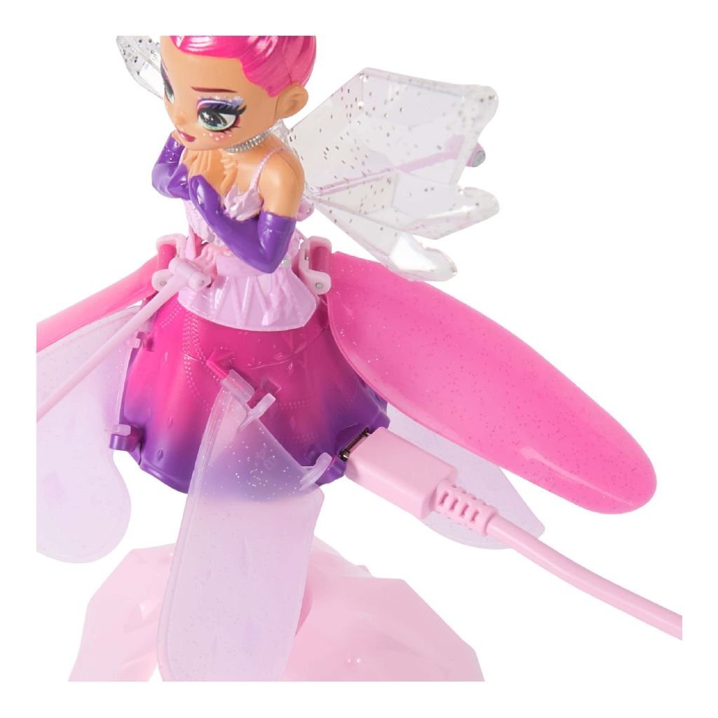 Crystal Flyers Interactieve Vliegende Fee 15 cm - Image 4