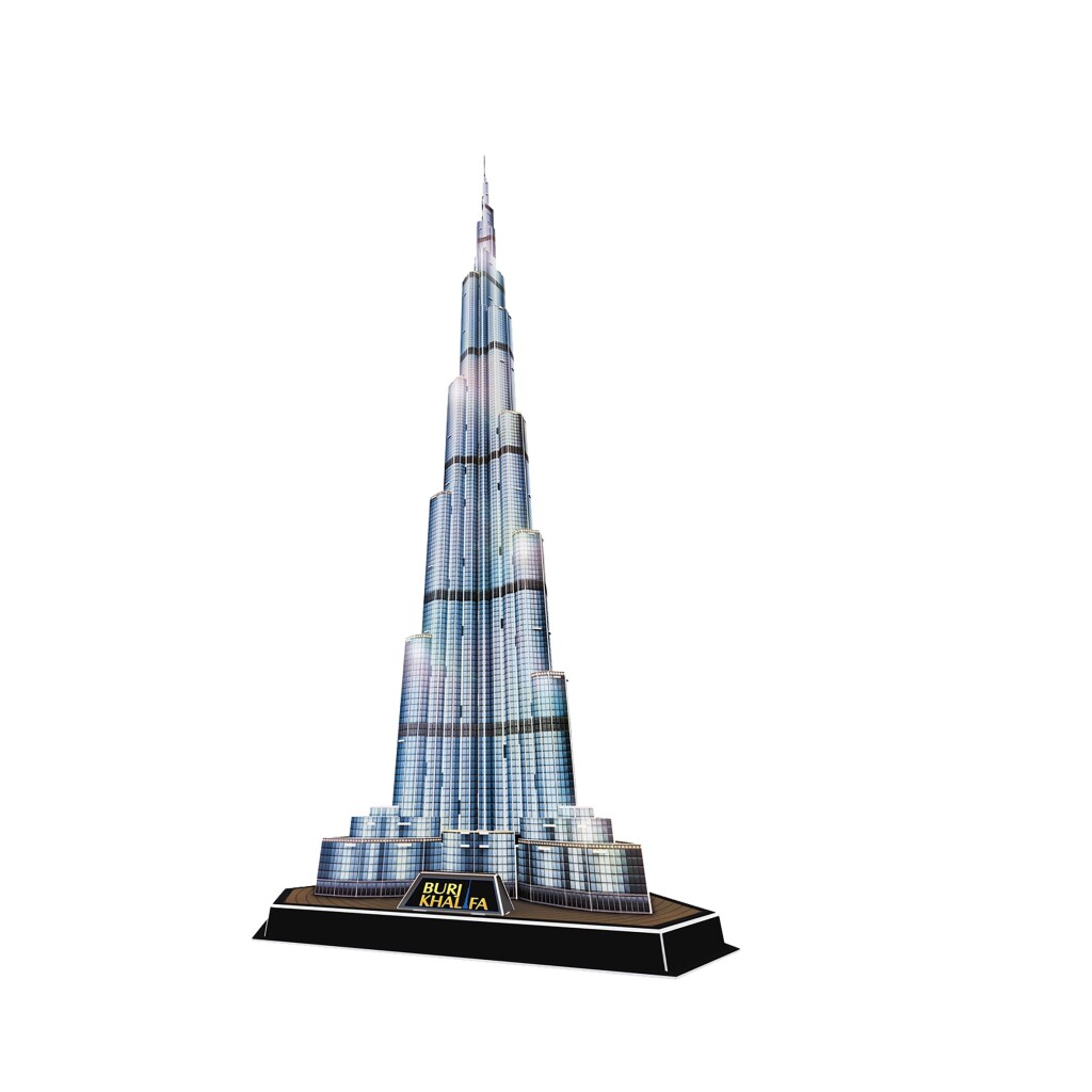 Cubic Fun 3D LED Puzzel Burj Khalifa 136 Stukjes - Image 2