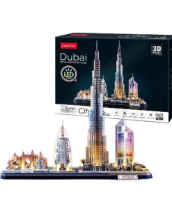Cubic Fun 3D LED Puzzel Dubai 182 Stukjes