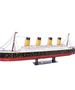 Alternative view of Cubic Fun 3D LED Puzzel Titanic 266 Stukjes
