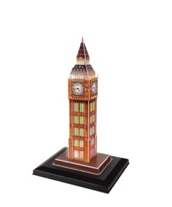 Alternative view of Cubic Fun 3D Puzzel Big Ben + LED Verlichting 28 Stukjes