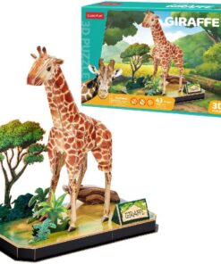 Cubic Fun 3D Puzzel Giraffe 43 Stukjes