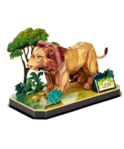 Alternative view of Cubic Fun 3D Puzzel Leeuw 40 Stukjes