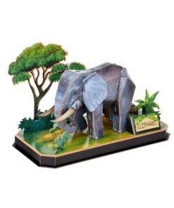Alternative view of Cubic Fun 3D Puzzel Olifant 42 Stukjes