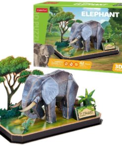 Cubic Fun 3D Puzzel Olifant 42 Stukjes
