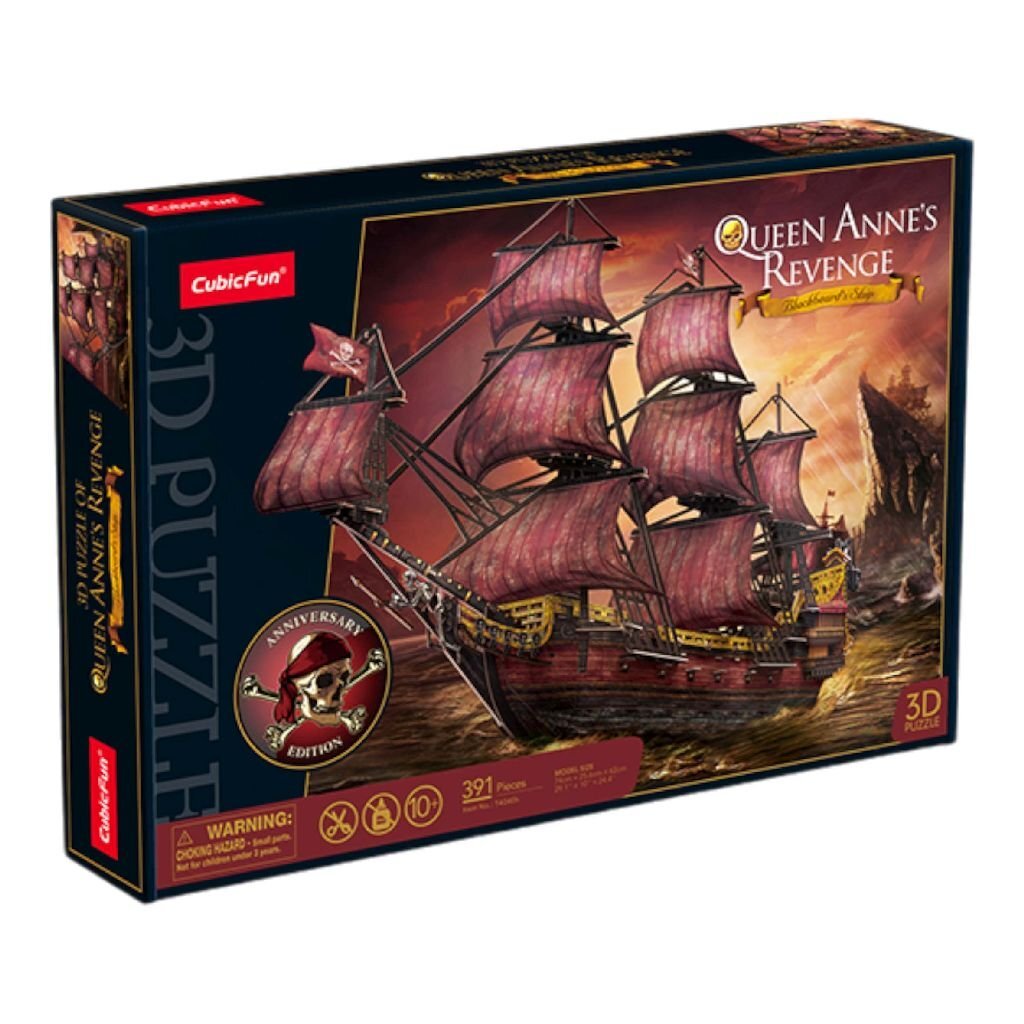 Cubic Fun 3D Puzzel Queen Anne Revenge 391 Stukjes - Image 3