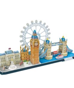 Alternative view of Cubic Fun City Line 3D Puzzel Londen 107 Stukjes