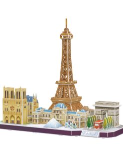 Alternative view of Cubic Fun City Line 3D Puzzel Parijs 114 Stukjes