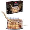 Cubic Fun Houten LED 3D Puzzel Natural Museum Brachiosaurus 216 Stukjes