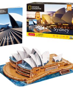 Cubic Fun National Geographic 3D Puzzel Opera House Sydney 86 Stukjes