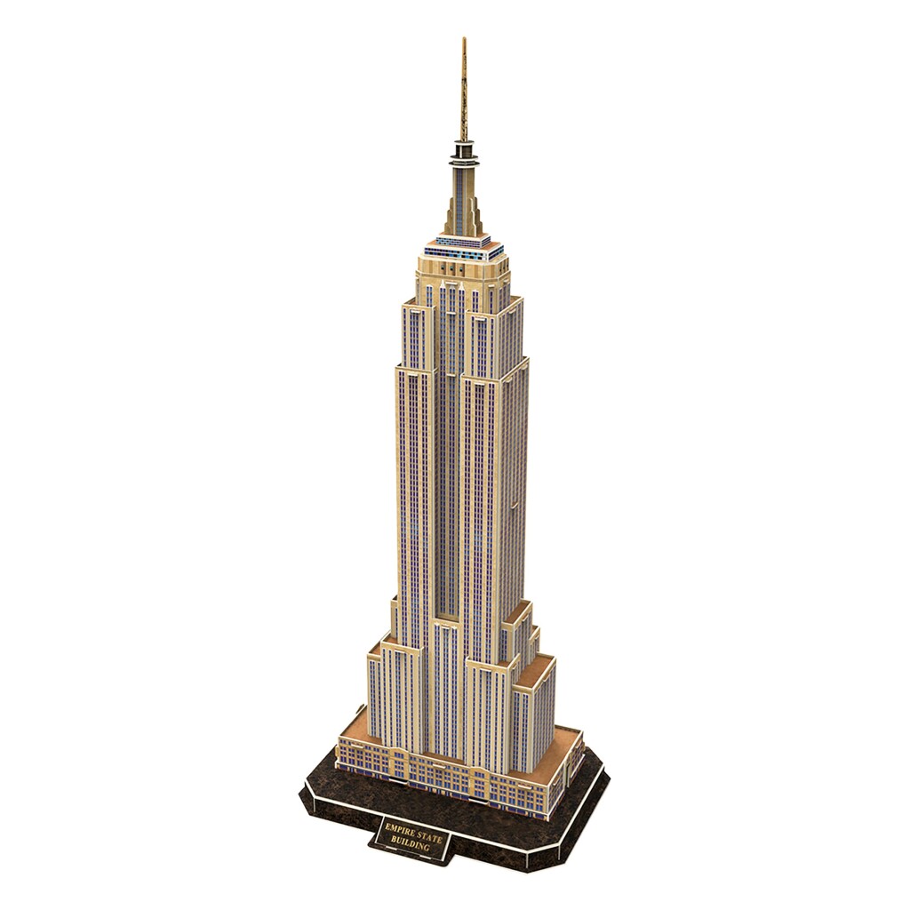 Cubic Fun National Geographic 3D Puzzel The Empire State Building 66 Stukjes - Image 2