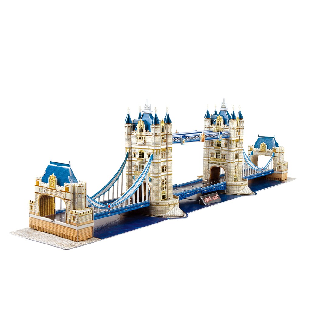 Cubic Fun National Geographic 3D Puzzel The Tower Bridge London 120 Stukjes - Image 2