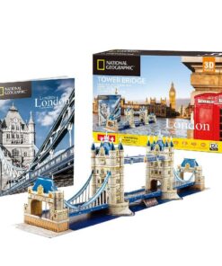 Cubic Fun National Geographic 3D Puzzel The Tower Bridge London 120 Stukjes