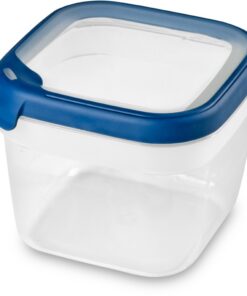 Curver Grand Chef Vershoudbak Vierkant 1.8L Transparant/Donkerblauw