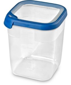Curver Grand Chef Vershoudbak Vierkant 2.6L Transparant/Donkerblauw