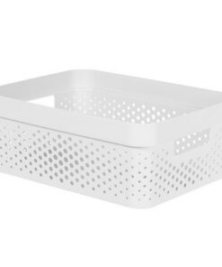 Curver Infinity Dots Box 11L 35.6x26.6x13.6 cm Wit