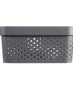 Alternative view of Curver Infinity Dots Opbergbox 11L Antraciet