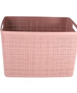 Alternative view of Curver Opbergmand Jute-Look 20L Roze